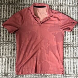 Nike Tiger Woods Salmon Golf Polo Medium